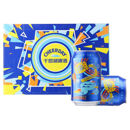 CHEERDAY 千岛湖 啤酒 330ml*24罐