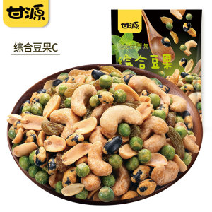 甘源 综合豆果坚果 100g*5件 约30-40小包