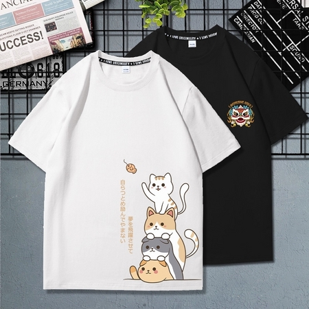 VISLIONGO 威狮格 男士纯棉短袖T恤