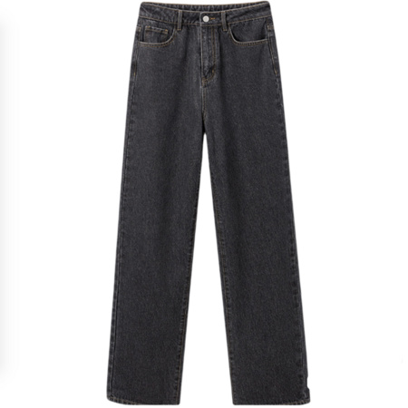 PEACEBIRD 太平鸟 A7HAA3340 高腰牛仔裤