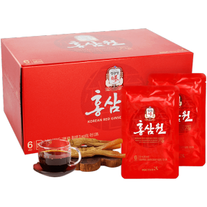 韩国进口 正官庄牌 高丽参6年根红参液 50ml*10包