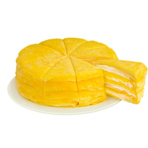 帕瑞安吉拉 榴莲千层蛋糕 500g 榴莲果肉200g以上