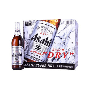 日本 朝日 ASAHI 超爽系列 11.2°P生啤 630ml*12瓶
