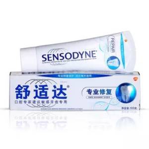 PLUS会员： SENSODYNE 舒适达 NovaMin 抗敏感牙膏 100g