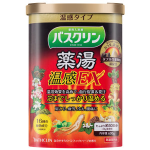 日本百年个护 巴斯克林 生姜人参足浴盐 爆汗汤泡脚 600g 54.9元包邮