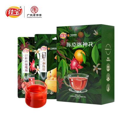 佳宝 甄选太二陈皮洛神花茶 140g