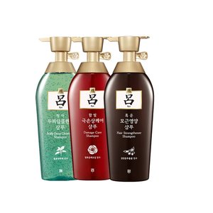 韩国原装进口 爱茉莉旗下 红/绿/棕吕 洗发水500ml*2瓶+护发素500ml