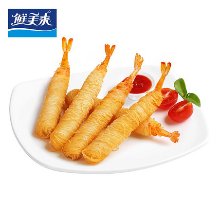 PLUS会员：鲜美来 千丝万缕虾 200g