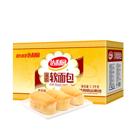 88VIP：达利园 法式软面包 1500g