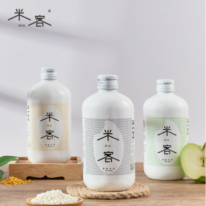 风靡魔都 米客 米酒 350ml*3瓶 礼盒装