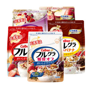 日本 Calbee 水果麦片 700g*2袋 4口味任选