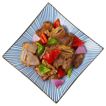 PLUS会员：白雪厨娘 黑椒牛仔骨 400g*3包