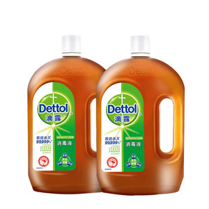 天猫超市 滴露 杀菌消毒液 1.8L*2瓶