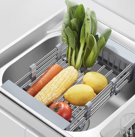 厨卫邦 厨房水槽沥水篮 小号经济款