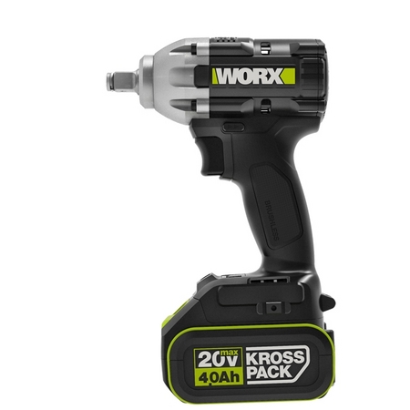 WORX 威克士 WE270 充电式无刷冲击扳手