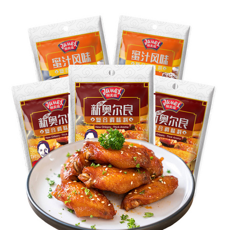 JUMEX 极美滋 蜜汁风味腌料 35g*5包