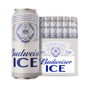百威啤酒 冰啤 500ml*18听