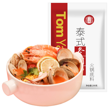 十吉 冬阴功汤火锅底料 200g