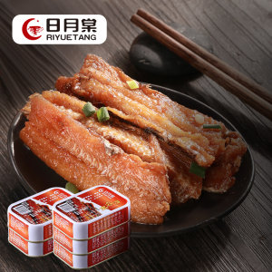 台湾进口 日月棠 红烧鳗鱼罐头 100g*6罐