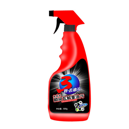 asana 阿莎娜 抽油烟机清洁剂 500g*3瓶