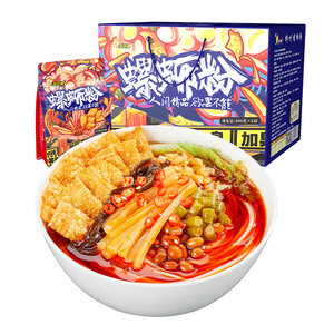 螺蛳粉届扛把子 好欢螺 升级版螺蛳粉 400g*3袋 腐竹/酸笋双倍