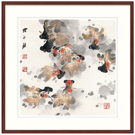 橙舍 陈永锵《畅游》60*60cm