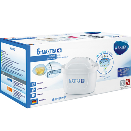 BRITA 碧然德 MAXTRA+ 滤芯 6+2只装