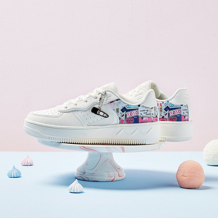 361° 361度 胭脂 682116606F 中性板鞋