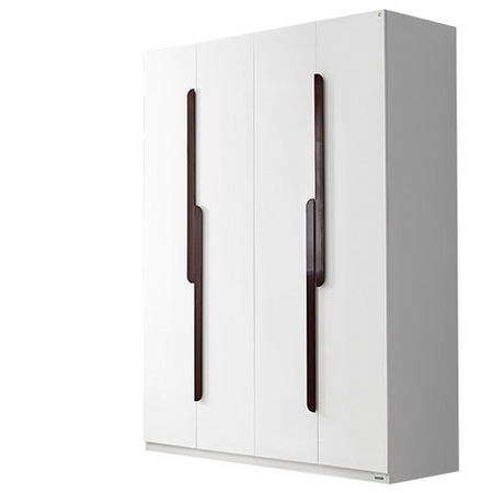 QuanU 全友 家居 121807 简约北欧衣柜 4门 160*58*210cm