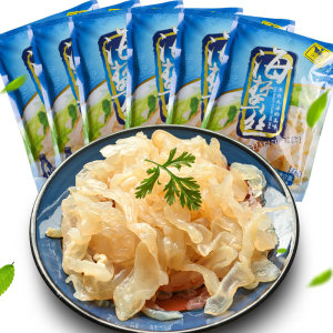 洋口港 即食凉拌海蜇皮/海蜇头 200g*6袋 含调料包