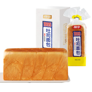 桃李 奶香吐司 350g*2件 15天短保 现做现发 15.95元包邮