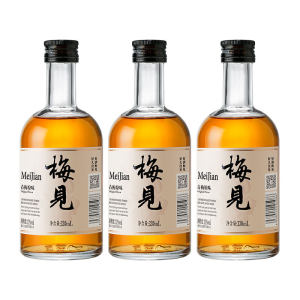 香港国际大赛银奖 梅见 12度青梅酒 330ml*3瓶