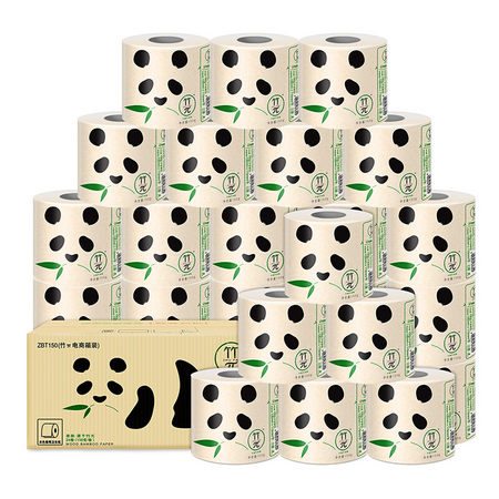 心相印 竹π系列 有芯卷纸 3层150g24卷