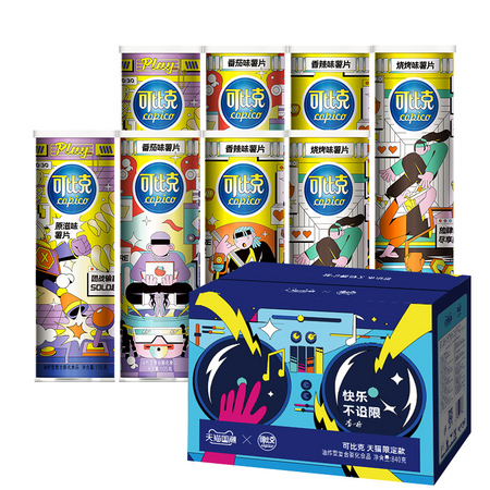 88VIP：copico 可比克 天猫国潮薯片礼盒 840g