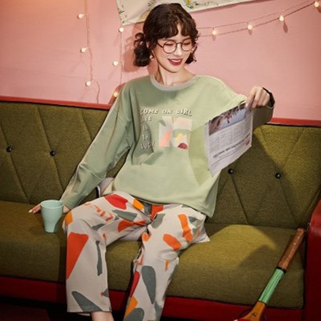 彩裡卡纳 女士夏季睡衣