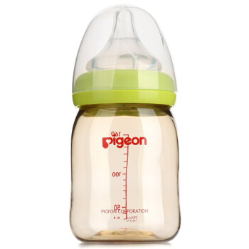 有券的上、再降价：Pigeon 贝亲 宽口径PPSU奶瓶 160ml SS号奶嘴