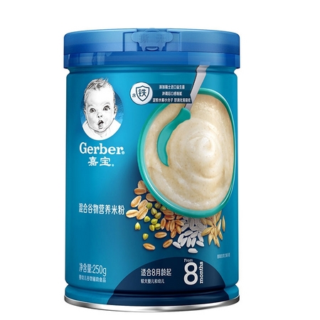 88VIP、有券的上：Gerber 嘉宝 婴幼儿谷物米粉 250g