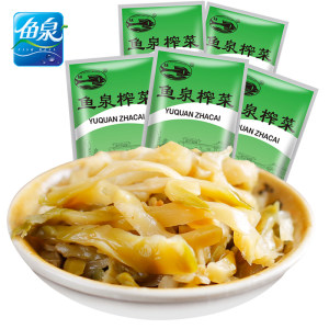 鱼泉 脆香榨菜丝 15g*40袋 脆嫩爽口