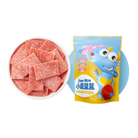 小鹿蓝蓝 宝宝开胃水果条辅