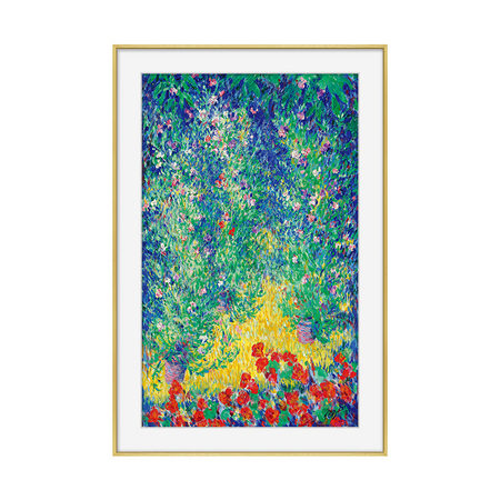 橙舍 巴特勒《伯爵花园》90*60cm 装饰画 油画布