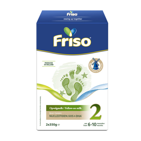 88VIP：Friso 美素佳儿 较大婴儿奶粉 荷兰版 2段 700g 6盒