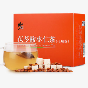 修正 茯苓酸枣仁茶 3g*40袋 提高睡眠质量