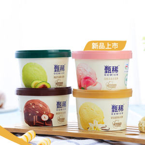 伊利 甄稀 生牛乳冰淇淋 90g*6杯 6种口味 拍3件98.8元包邮