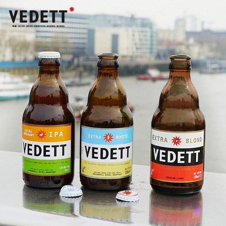 超值商超日、PLUS会员：Vedett Extra White 白熊 白熊/企鹅/海象各330ml*2瓶 混合六支 43.8元（需买3件，共131.4元包邮