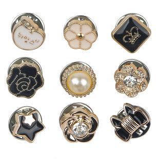 简太太 衬衣防走光扣 2个装