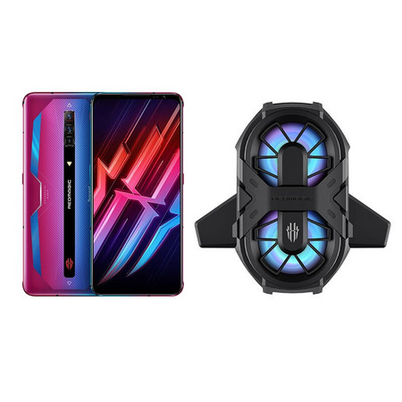 nubia 努比亚 红魔6 5G游戏手机 12GB+128GB 背夹套装