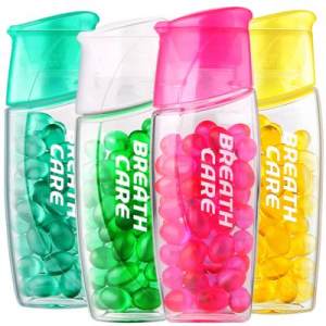 小林制药 爆珠口气清新糖 30粒*2瓶 清新口气神器