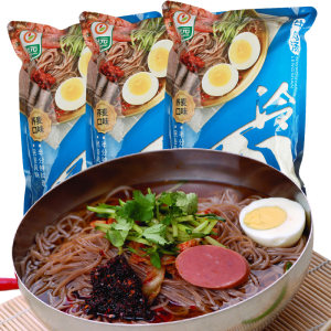 升元 朝鲜族风味冷面 565克*3袋 小麦/荞麦可选