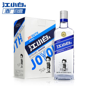国际烈酒大赛金奖款 江小白 青春版单纯高粱酒 40度 500ml*4瓶 送100ml*2礼盒 231元吃货价 直降15元