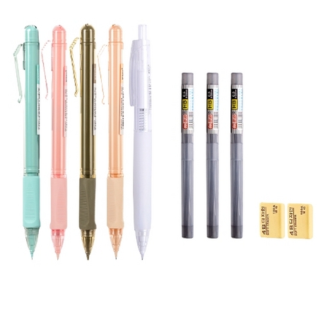 M&G 晨光 AMPQ0307 不断铅自动铅笔 0.7mm 1支+3筒铅芯+2橡皮